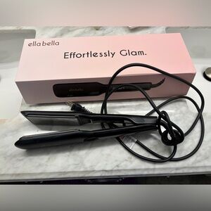 Ella Bella Black Hair Straightener